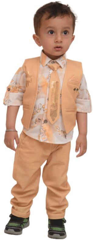 MM771 Golden Boys Pant Shirt Jacket Bow Tie Set