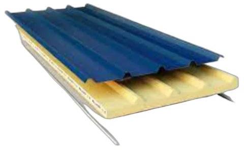 Plain Metal Insulated Sandwich Panel, for Roofing Use