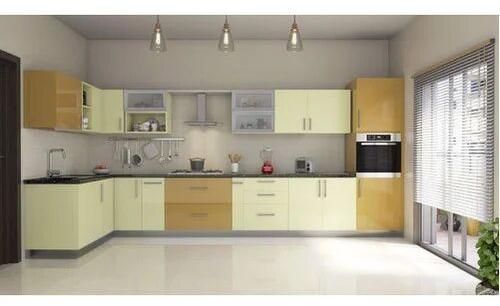 Plywood modular kitchen