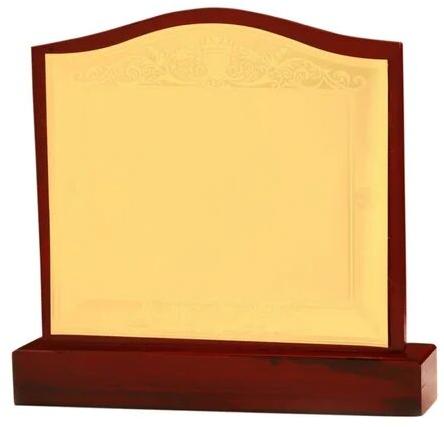 Plain Wooden Momento, Color : Red