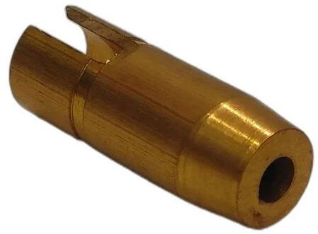 Brass Burner Pin, Shape : Round