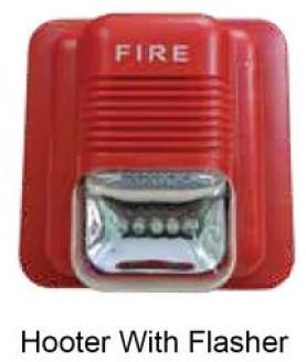 Fire Alarm Hooter With Flasher, for Offices, Feature : Durable, Easy To Install, Eco Friendly, Heat Resistant