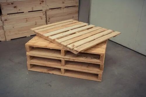 Wooden pallets, Entry Type : 4 Way