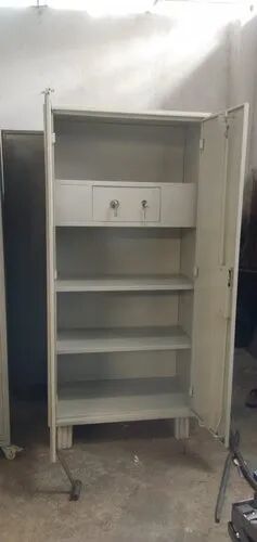 Metal Cupboard Locker, Color : White