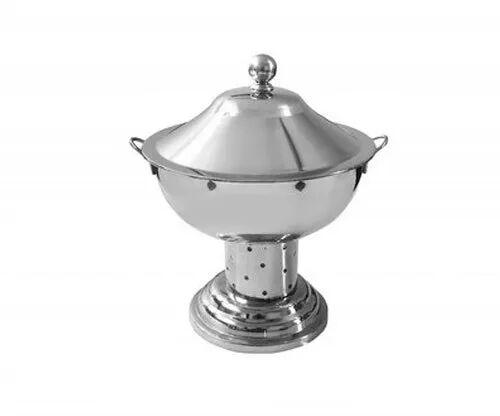 Round Stainless Steel Chafing Dish, Capacity : 10 Ltrs