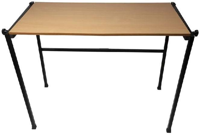 Rectangular MS Foldable Table, Size : L1000 x W500X H750 mm