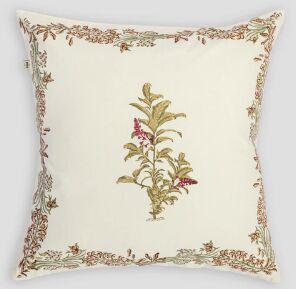 Raja exports Square Cotton block print cushion cover, for Sofa, Bed, Chairs, Design : Handblock printed