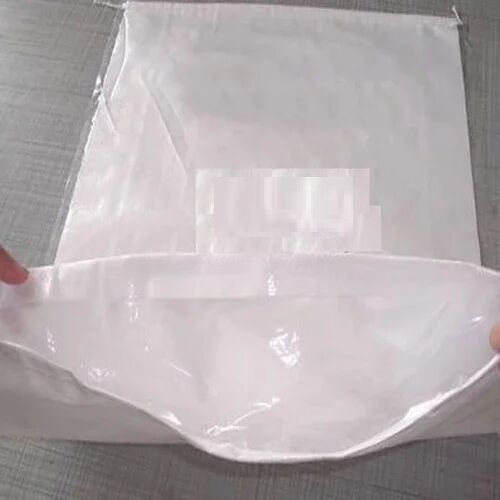 Plain Woven Packaging Sack, Color : White
