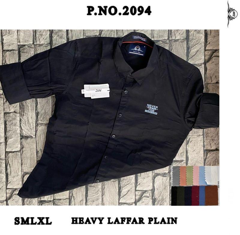 Mens Heavy Laffar Plain Shirt