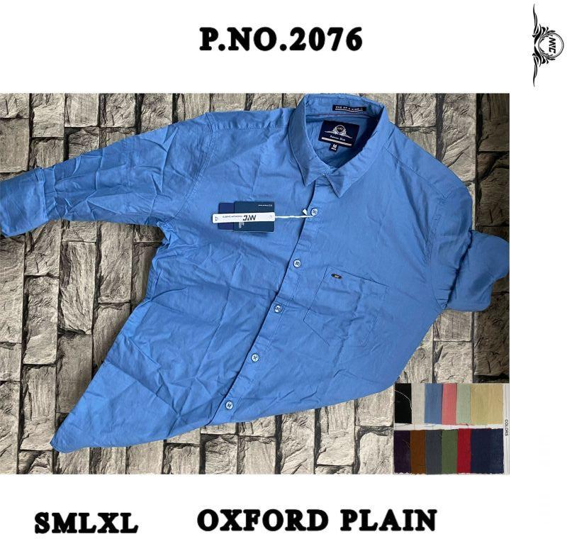 Mens Oxford Plain Shirt