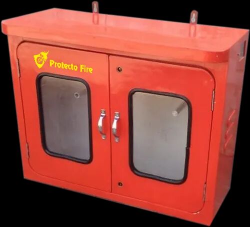 FRP Fire Hose Cabinet, Color : Red