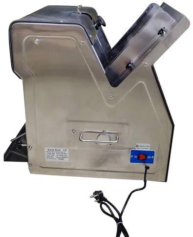 Electric 50 Hz Stainless Steel Bread Slicer Machine, Voltage : 220 V