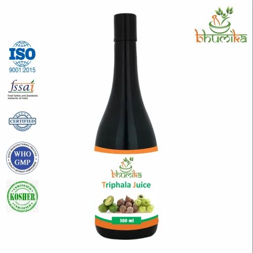 Bhumika Triphala Herbal Juice, Packaging Size : 500 ml
