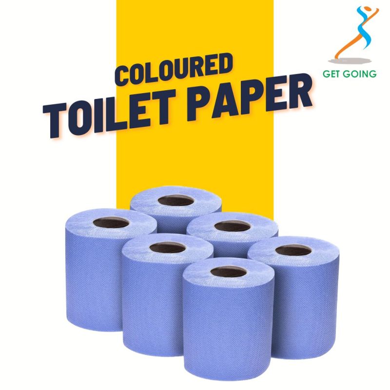 Coloured Toilet Paper Roll