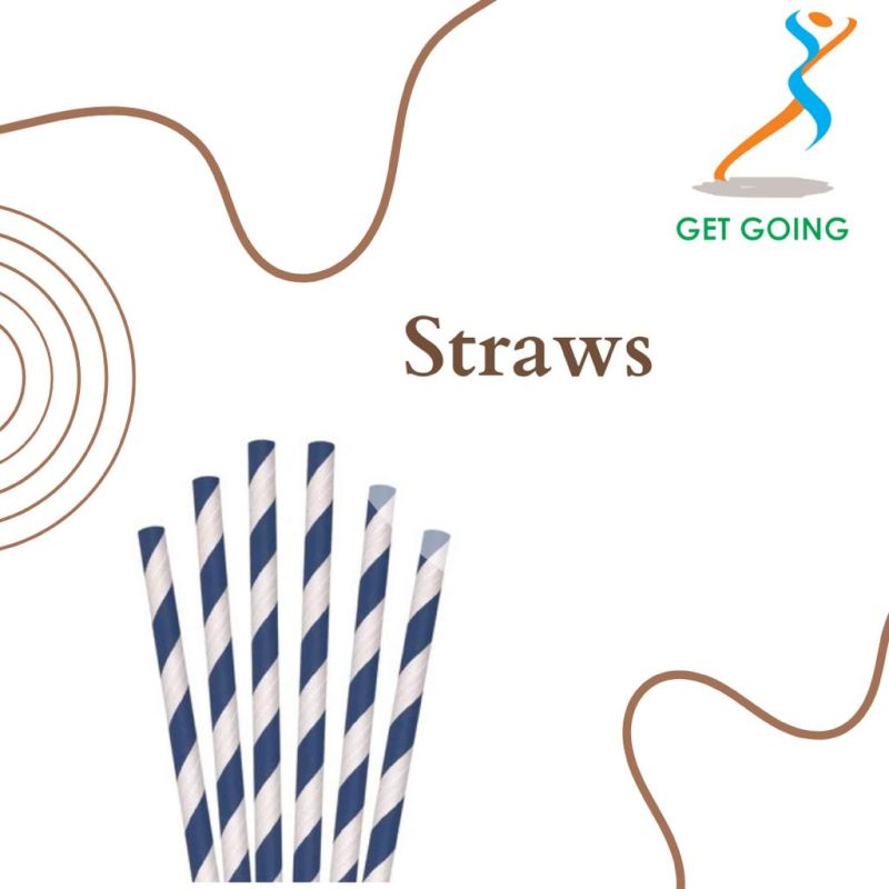 Get Going Pain paper straw, Packaging Size : 50Kg