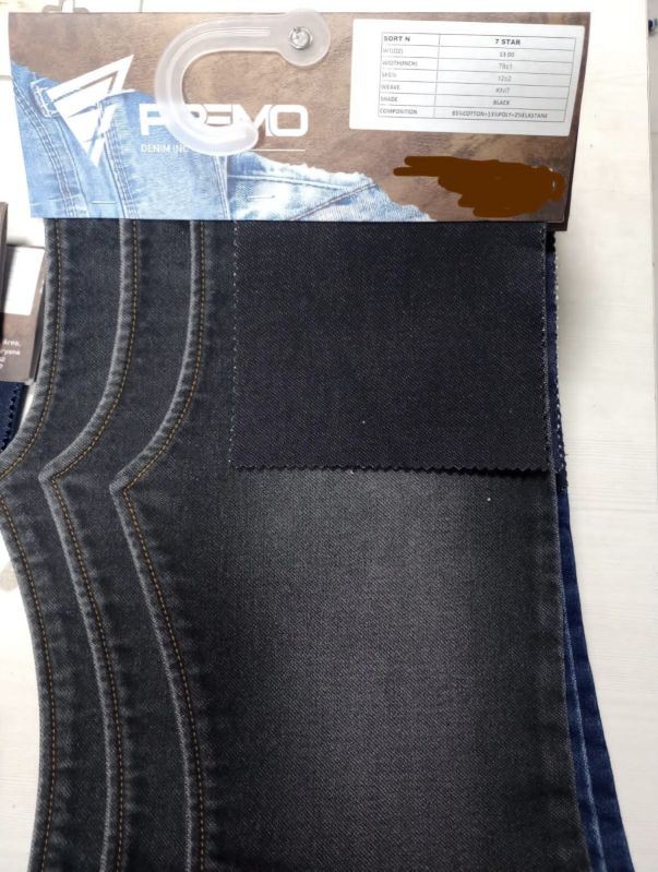 Plain Blue Denim Jeans Fabric, Packaging Type: Roll at Rs 260/meter in New  Delhi