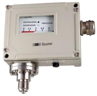Baumer Pressure Switch, Media Type : Gas, Liquid, Hydraulics