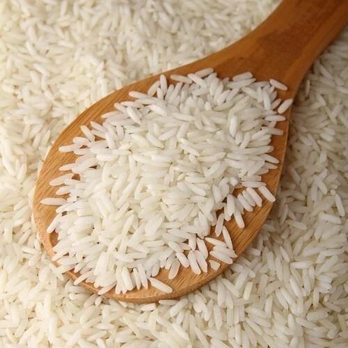 White Partial Polished Soft Organic Non Basmati Rice, for Food, Variety : Long Grain