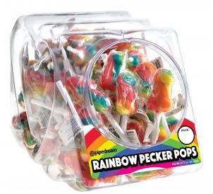 Rainbow Pecker Pops