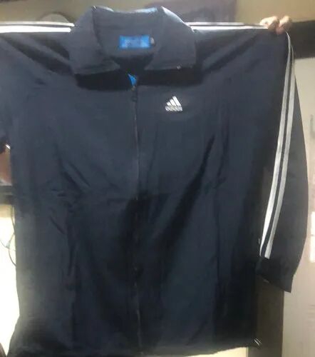 Solid Stretchable Hoisery Tracksuit, Size : Medium