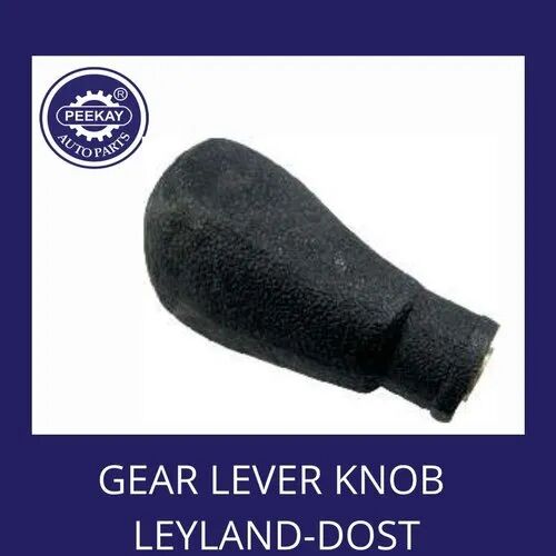 RUBBER Gear Lever Knob, Color : BLACK