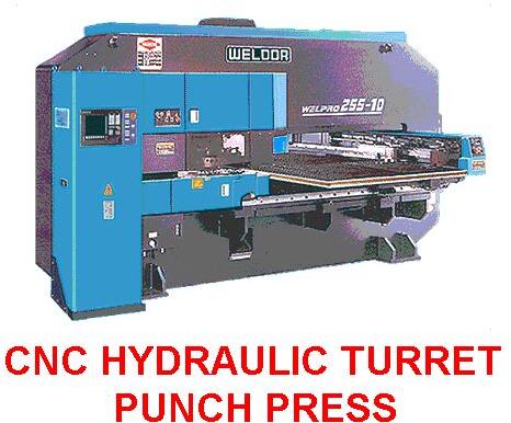 Cnc Hydraulic Turret Punch Press