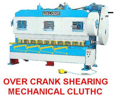 Over Crank Shearing Machine