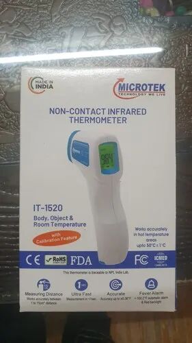 Microtek 89.6 DegreeF - 109.2 DegreeF Infrared Thermometer, Feature : Contactless