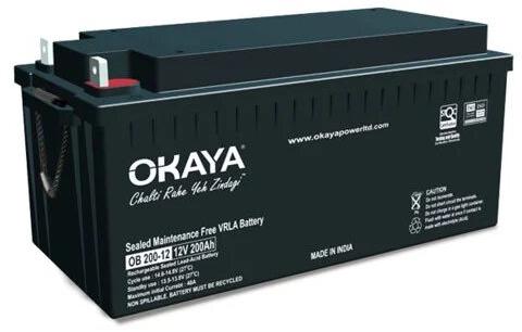 Okaya SMF Battery, Voltage : 12 V