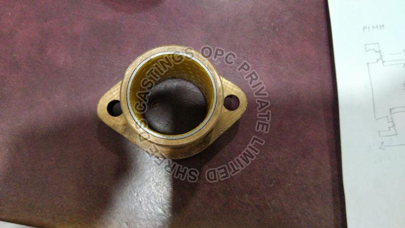 Cylindrical Powder Coated Bronze Bush, For Automobile Industry, Industrial, Size (inches) : Customized
