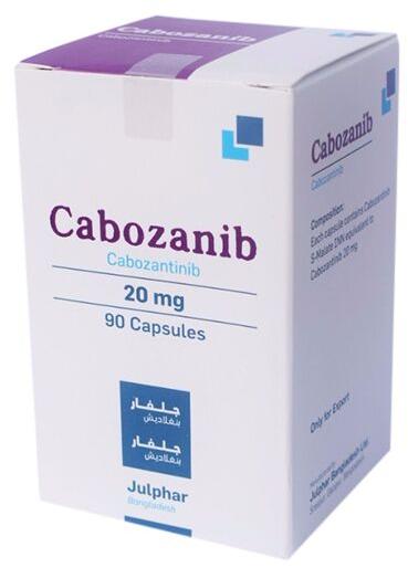 Cabozanix capsules, Form : Tablets