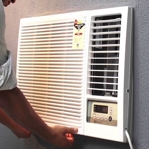 Window inverter air conditioner installation service