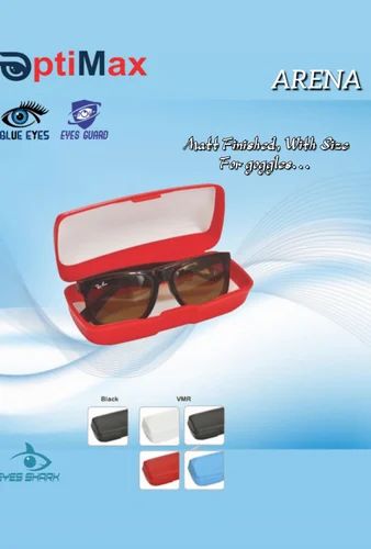 Rectangular Plain Arena Plastic Spectacle Case, for Glasses Storage, Feature : Lightweight, Unbreakable