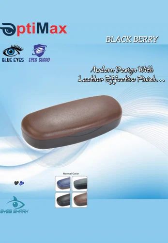 Rectangular Black Berry Plastic Spectacle Case, for Glasses Storage, Feature : Lightweight, Unbreakable
