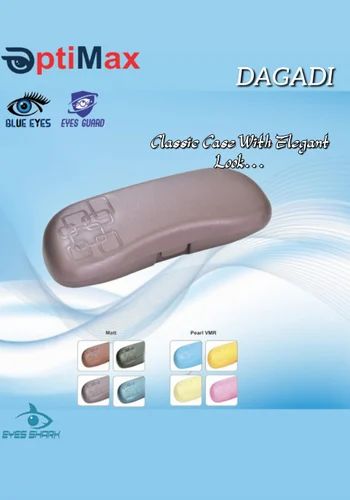 Optimax Plain Dagadi Plastic Spectacle Case, for Glasses Storage, Feature : Lightweight, Unbreakable