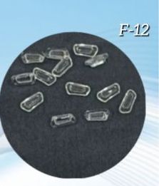 Transparent Optimax Plain F-12 Rubber Nose Pad, for Eye Glasses, Packaging Type : Plastic Packet