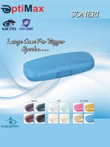 Rectangular Plain Soneri Plastic Spectacle Case, for Glasses Storage, Feature : Lightweight, Unbreakable