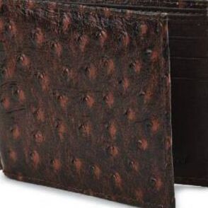 Mens Embossed Leather Wallet