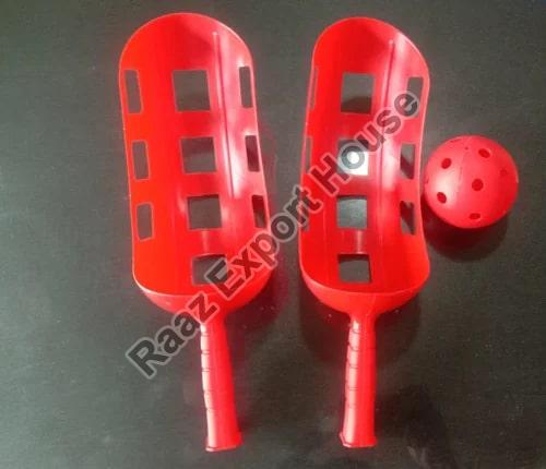 Red Scoop Ball Set, for Sports Use, Size : Standard