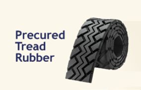 Black Precured Tread Rubber, For Tyre Use, Feature : Complete Finishing