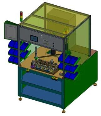 Digital Bearing Cap Bolt Tightening Machine