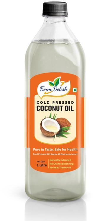 Cold Pressed Coconut Oil 1 ltr, for Cooking