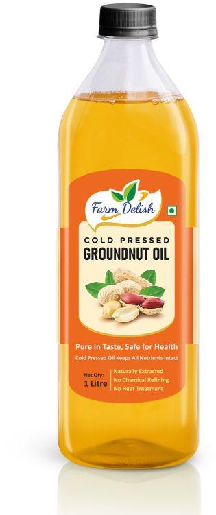cold pressed groundnut oil 1ltr