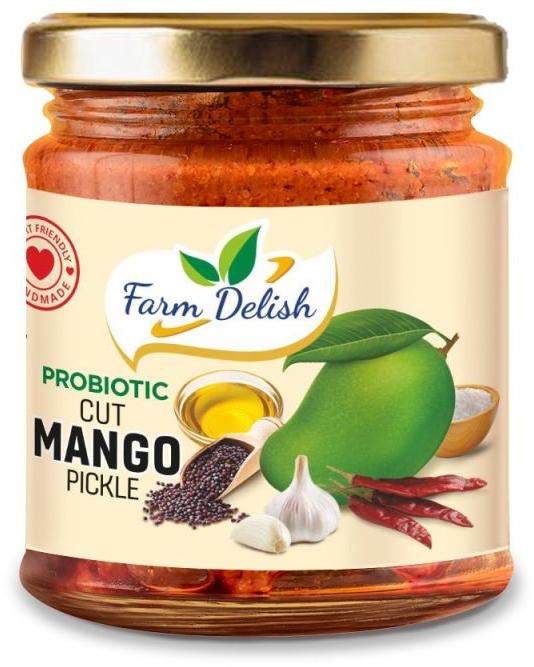Probiotic Cut Mango Pickle 350 gms