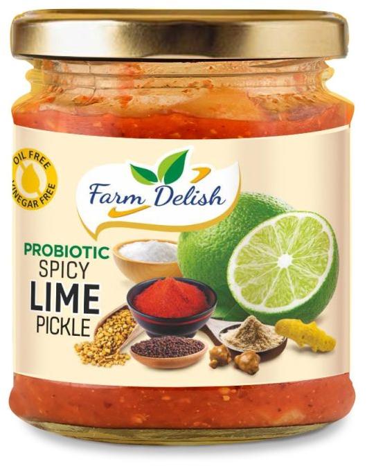 Probiotic Spicy Lime Pickle 350 gms