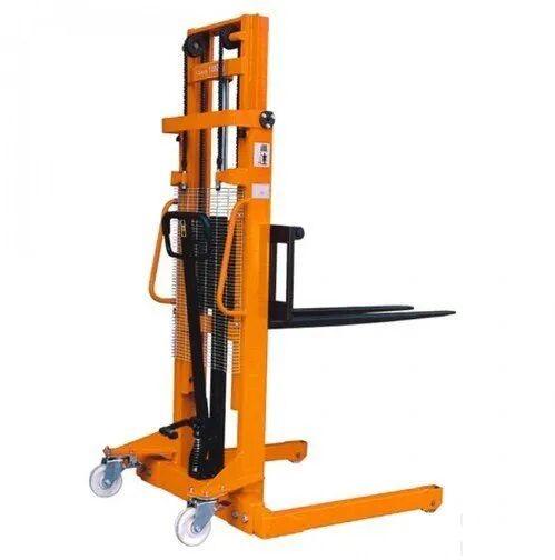 Spartan Engineers Mild Steel Manual Hydraulic Stacker, Lifting Capacity : 500kg To 2000kg