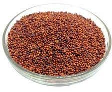 Brown Organic Finger Millet Seeds, for Cooking, Feature : Natural Taste
