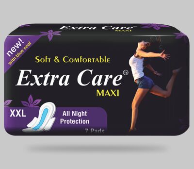 extra care maxi xxl sanitary pad