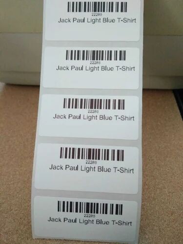 Printed Barcode Label