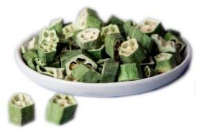 Vacuum Dehydrated Okra Flakes